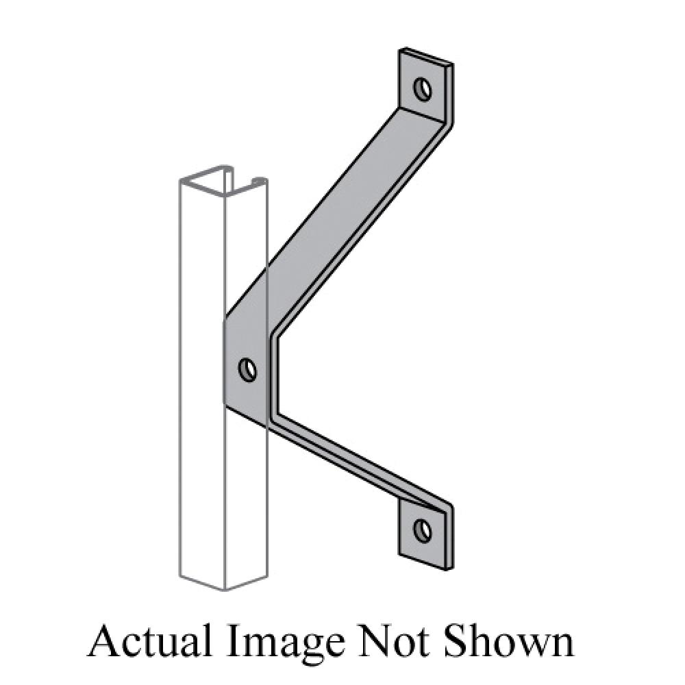 BRACKET LAD WALL 2-3/8IN 1-5/8IN 1/4IN