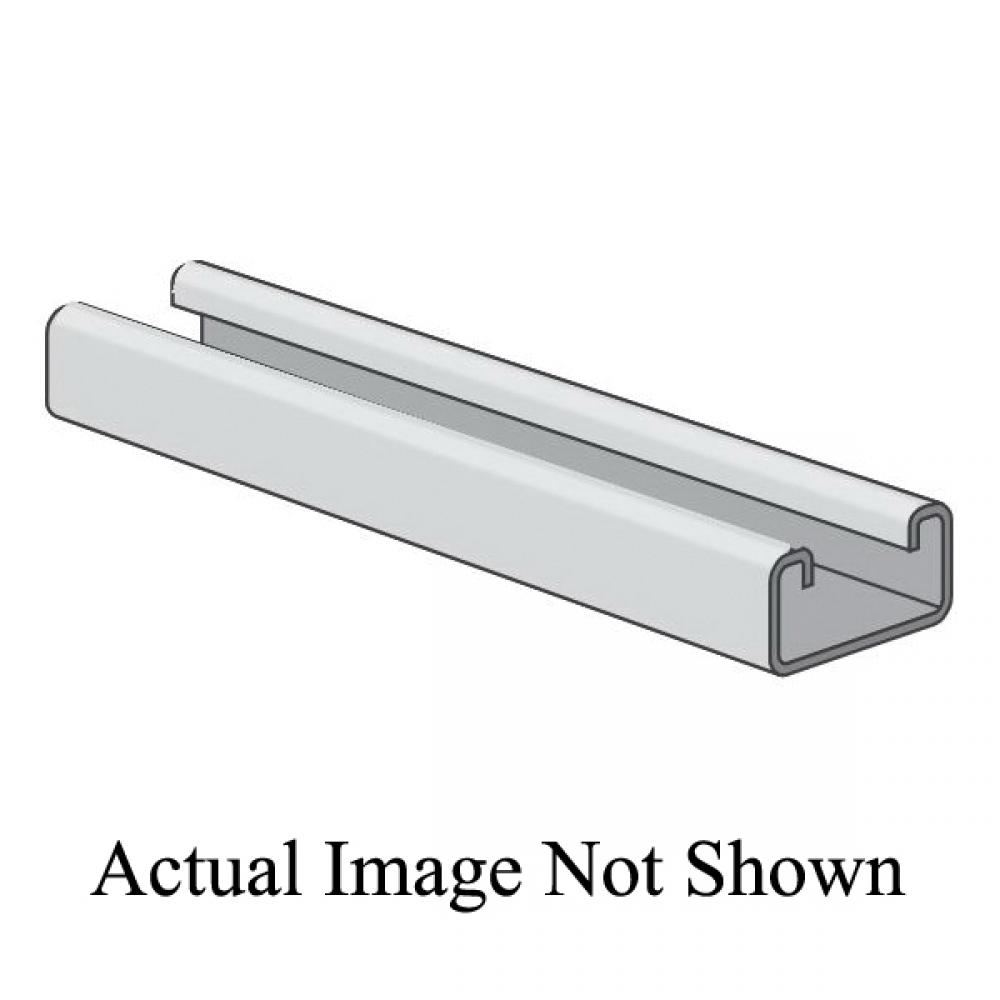 CHANNEL 12GA 10FT 1-5/8IN 13/16IN STL PL