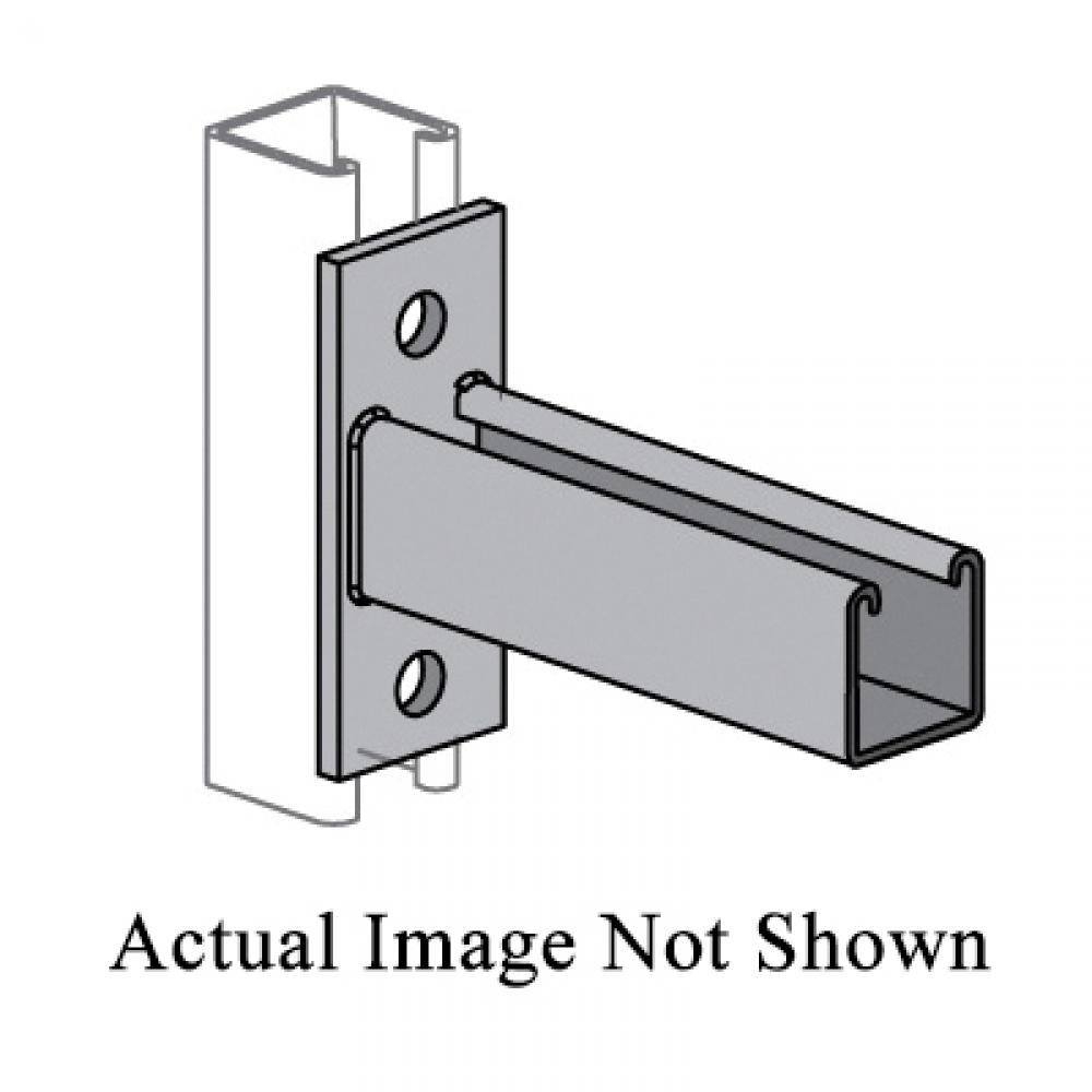 BRACKET CHANNEL 2 6IN 2IN 1/4IN STL