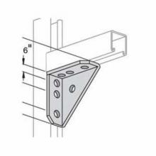 Atkore PS-3373-EG - CONNECTOR COR 4IN 1-5/8IN 1/4IN STL