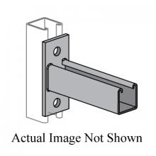 Atkore PS-651-9-EG - BRACKET STRUT 9IN 2IN 1/4IN STL 4-5/8IN