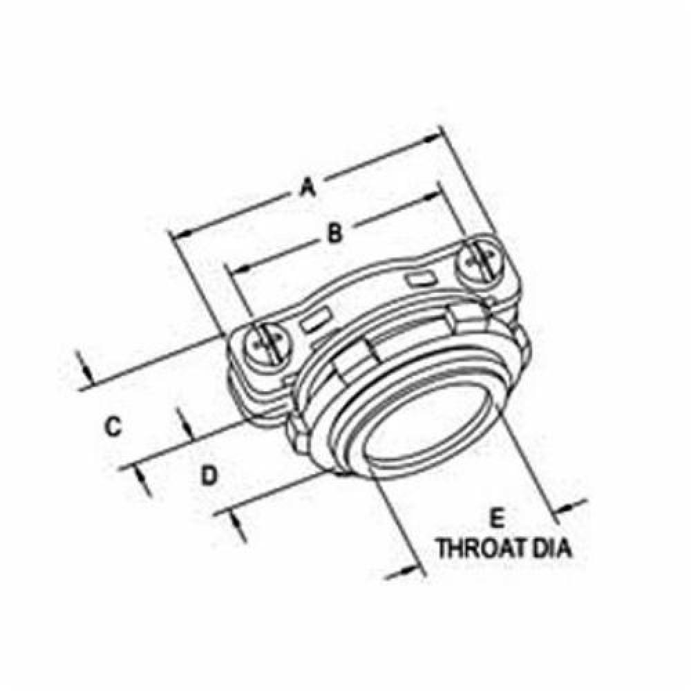Bridgeport Fittings 685DCI2