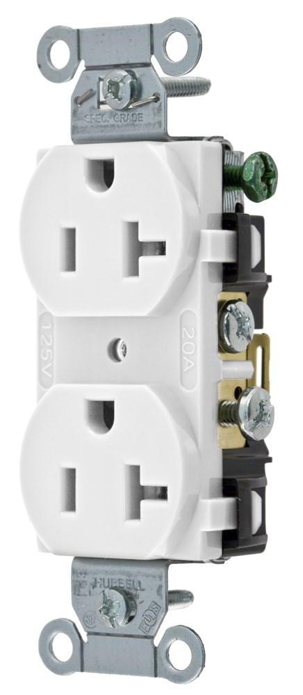 Hubbell CR20WHI