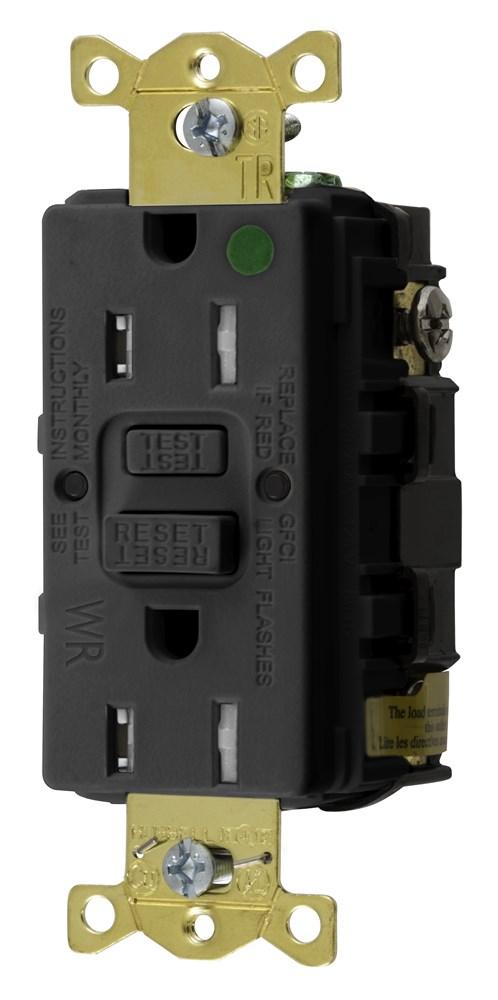 Hubbell GFTWRST82BKU