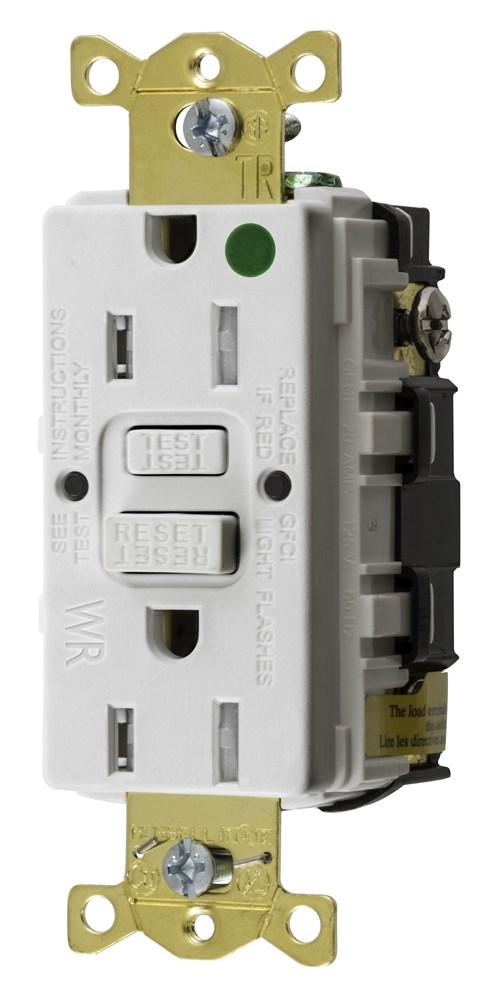 Hubbell GFTWRST82W
