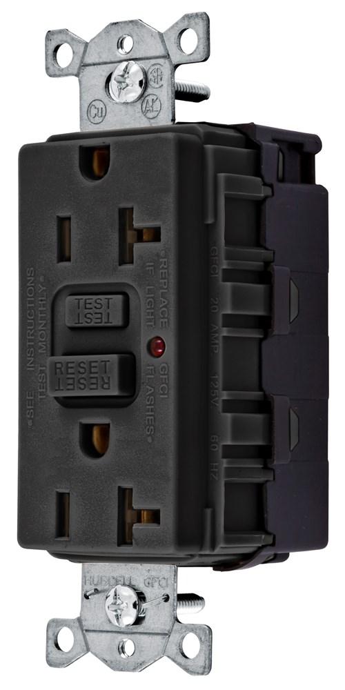 Hubbell GFR20SNAPBK